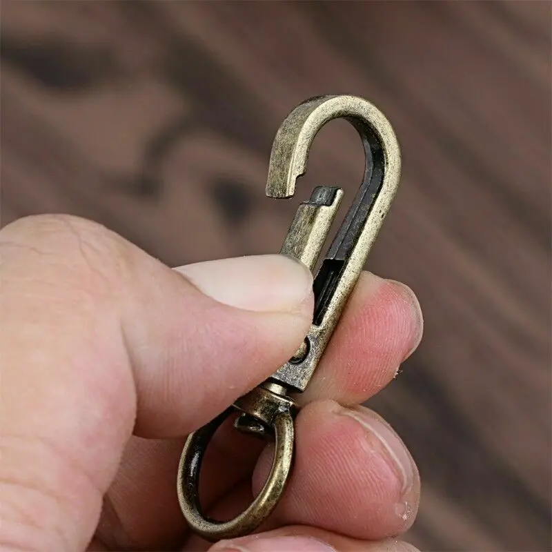 5pcs/metal key chain Rhodium Lobster Clasp Clips Key Hook Keychain Split Key Ring Findings Clasps Keychains Making.