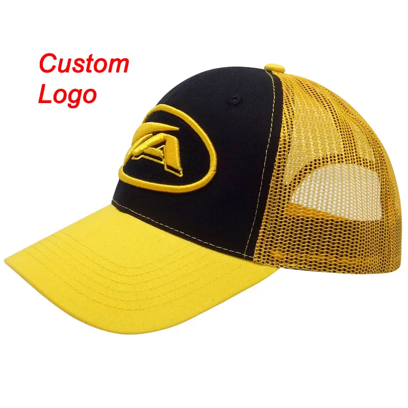 

Snap Back Cap Customize Name Sizable Curved Brim Ladies Adjustable Closer Breathable Ventilated With Mesh Tennis Trucker Hat