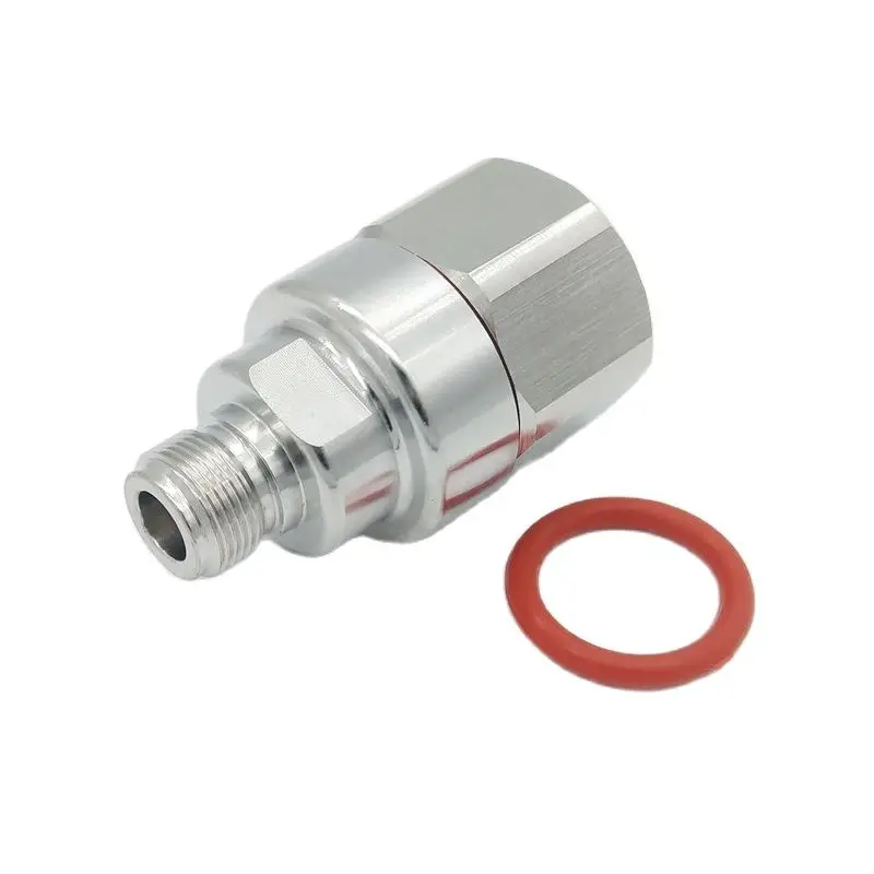 L16 N Type Connector For 7/8 50-22 Coaxial Cable Connector Mobile Phone WiFi Communication Base Station Female Connector