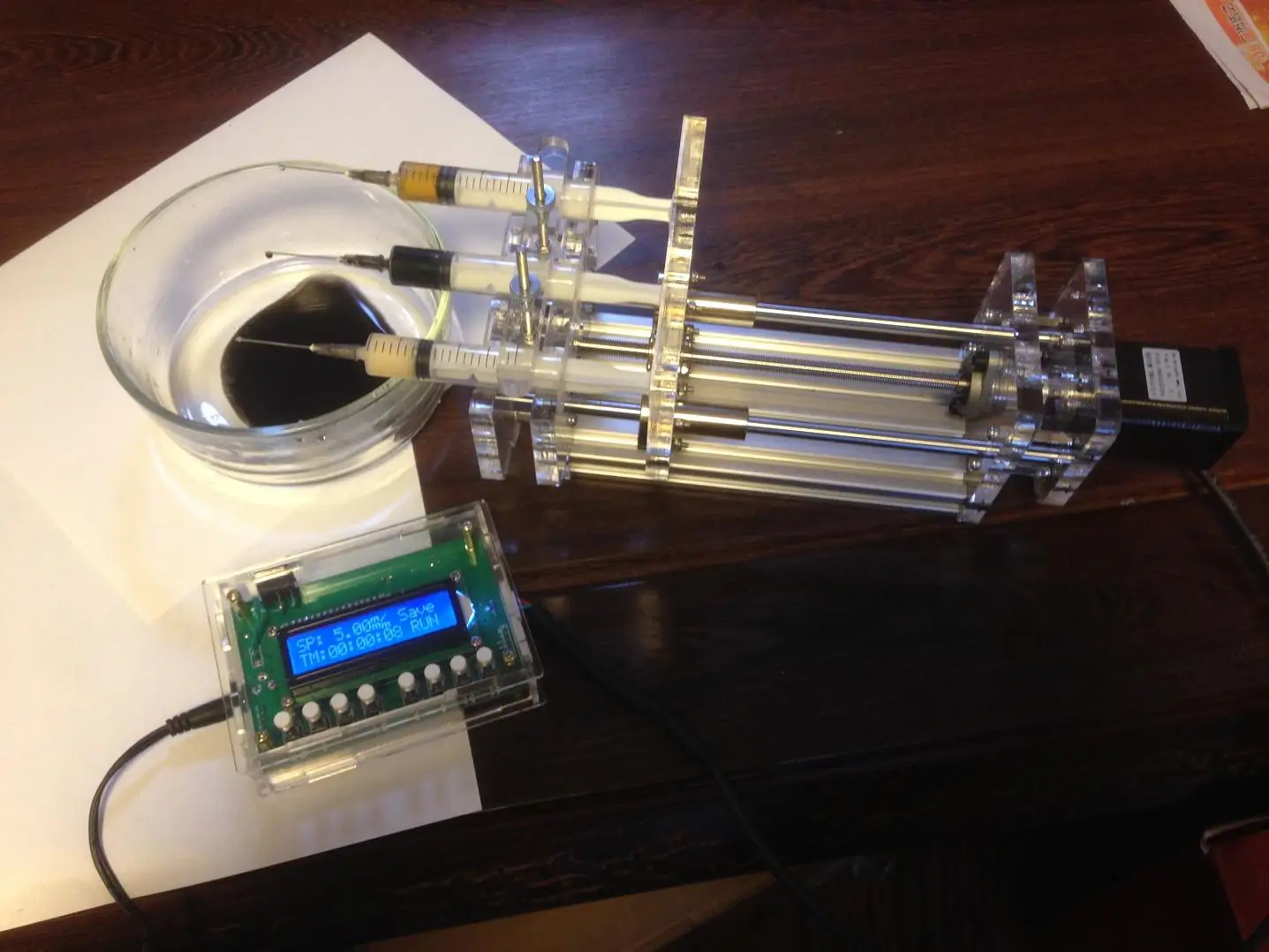 

Three-channel syringe pump_laboratory micro syringe pump_dispenser_syringe thruster_injection pump, propulsion type