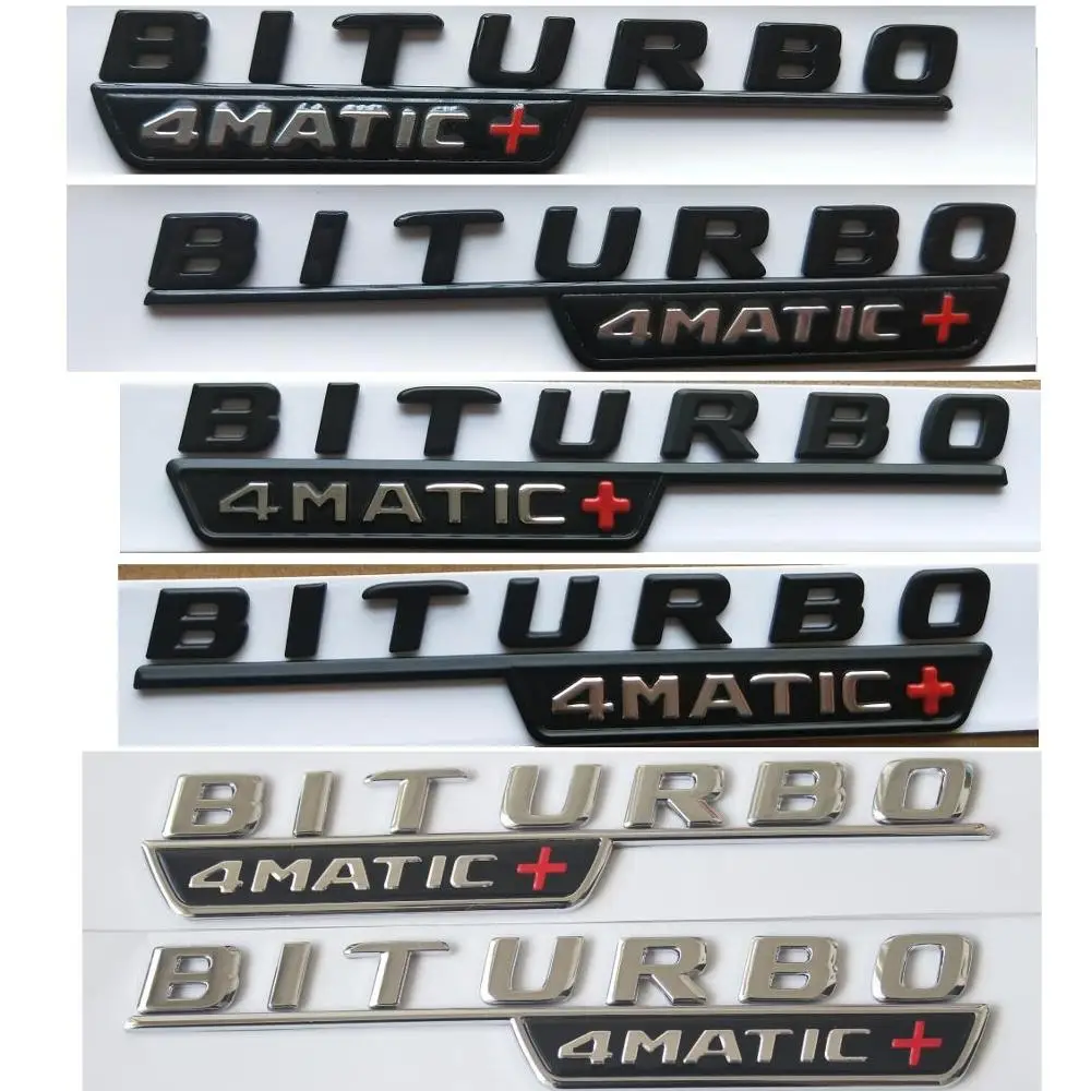 

Для Mercedes Benz A35 A43 C43 E43 GLC43 GLE43 CLS53 GLB35 AMG 1 пара BITURBO 4matic + значок с эмблемой BITURBO4MATIC + наклейка с эмблемой