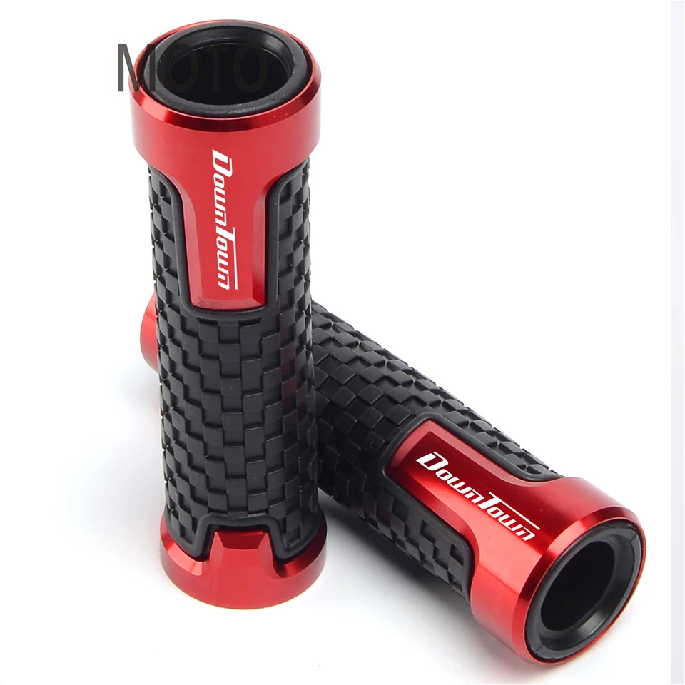 RED COLOR Motorcycle handlebar grips For KYMCO Downtown DT 200i 300i 350i 125 200 250 350 scooter handle grip HOT SELLING