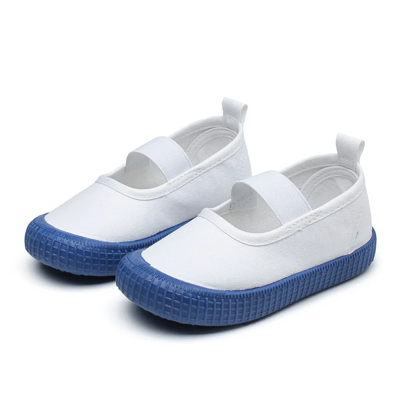 Children Casual Shoes Kids Canvas Shoes Toddlers Baby Boy Girl Shoes Boys Girls Sneakers White Shoes Fashion Soft Breathable New