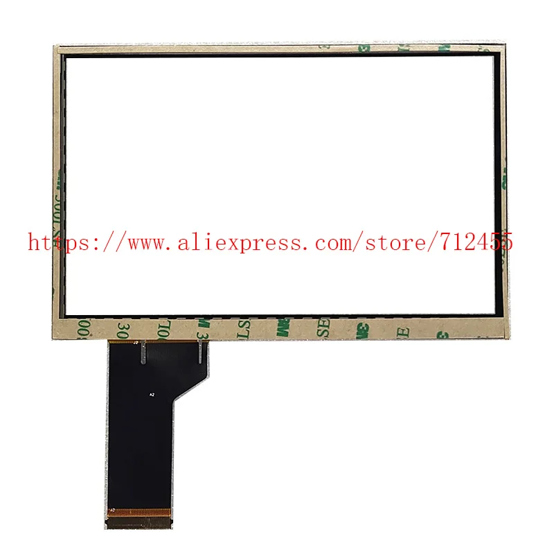 Imagem -03 - Digitizer Digitizer Digitador da Tela de Toque para vw Golf Caddy Mib200 682 Rádio Multimídia Navi 147*95 mm 6.5