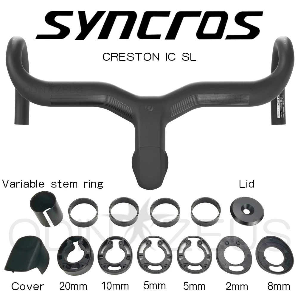 

Integrated Road Handlebar Customized 1:1 SYNCROS Creston iC Integrated cables for mechanical and electronic equipment iC cockpit