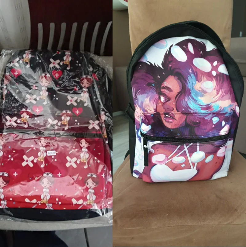 Sacs d'école en toile pour garçons et filles, cartable étanche, sac à dos étudiant, grande cartable, image personnalisée, impression de logo, 2025