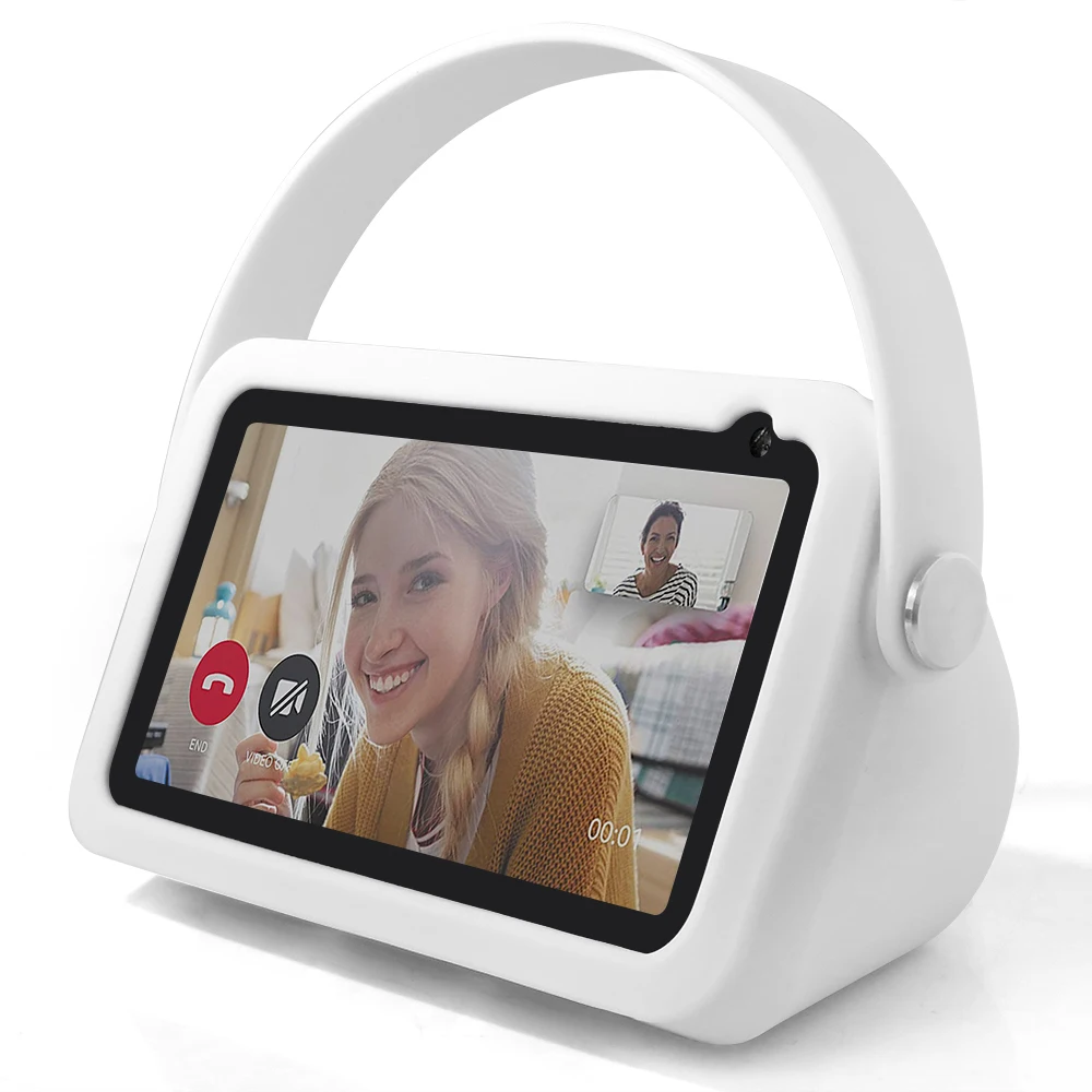 Ốp Lưng Bảo Vệ Cho Echo Show 5 Tay Cầm Silicone Dành Cho Alexa Echo Show 5 Loa Thông Minh Chống Bụi Chống Sốc