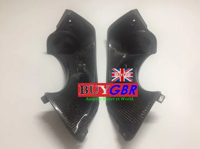 For YAMAHA YZF-600 R6 1998-2002 YZF600 R6 98 99 00 01 02 Left + Right sides Head tube Motorcycle Real Carbon Ciber high quality