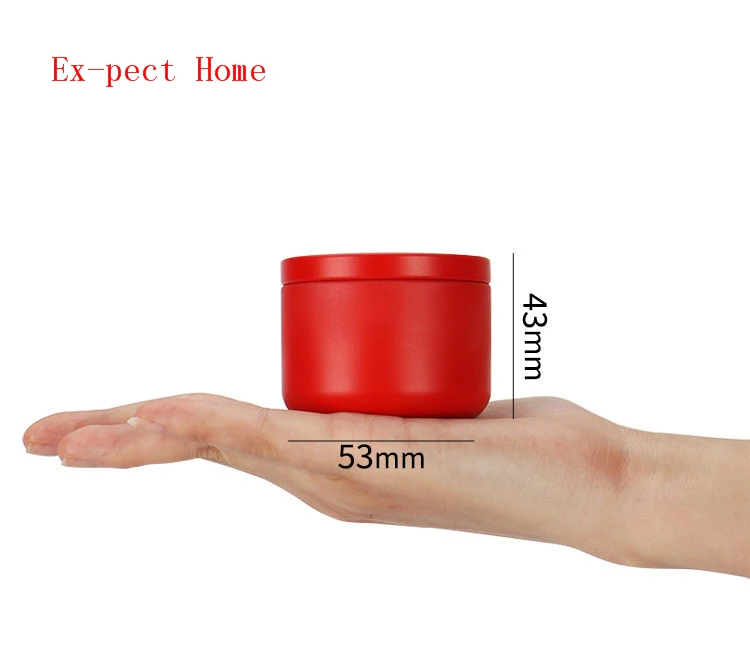 Mini Travel Portable Round Tea Can Tin Tea Caddy Pill Candy Storage Jar Free Shipping