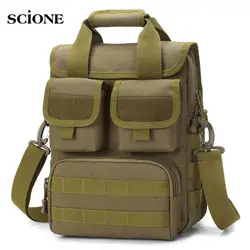 Men Tactical Bag Molle Messenger Shoulder Bags Waterproof Male Camouflage Single Belt Sack Handbags Outdoor Corssbody Sling Bag