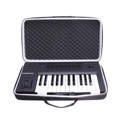 LTGEM Waterproof EVA Hard Case for Native Instruments Komplete Kontrol A25 Controller Keyboard