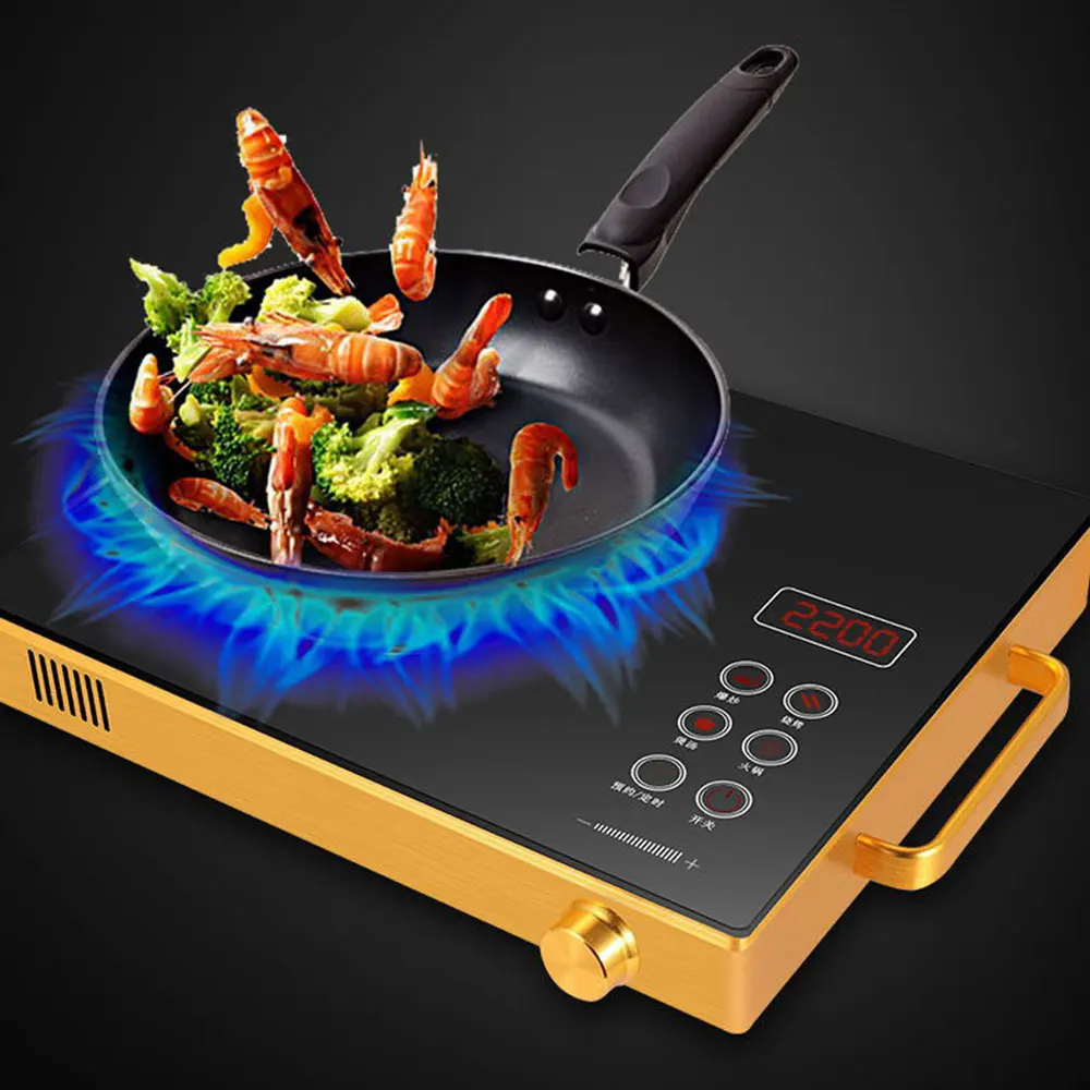 3500W power Super mute electric ceramic stove infrared electromagnetic oven electric ceramic heater Digital