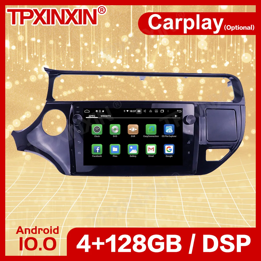 

Wireless Carplay Car Android 10 Stereo Receiver For KIA RIO 2015 2016 2017 2018 Radio Audio Recorder Head Unit Player IPS Screen