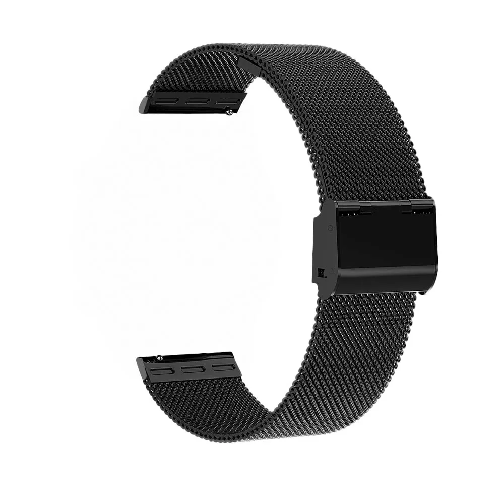 Wide 22mm Watch Band Suitable For Smart Watch Sports Silicone Belt Steel Bracelet Wristband