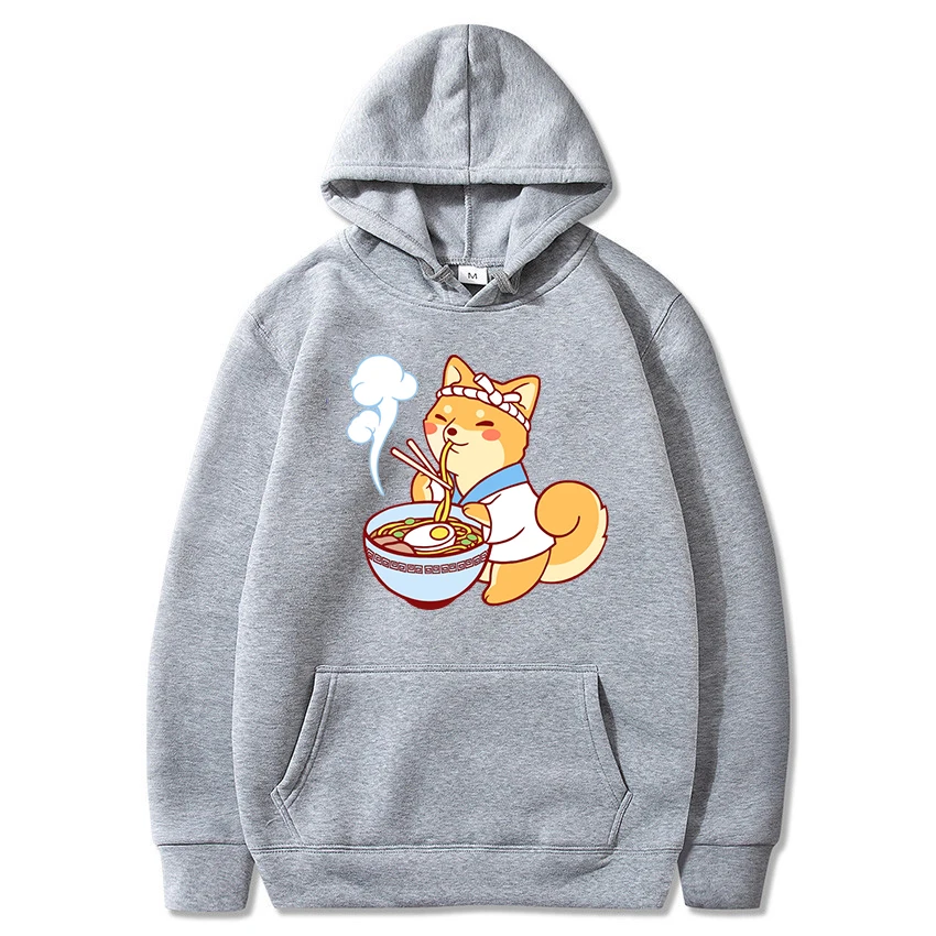 Shiba Inu Print Pattern Hoodie New Women Long Sleeve Clothes Kawaii Dog Oversized Sweatshirts Autumn/winter Female Casual Tops