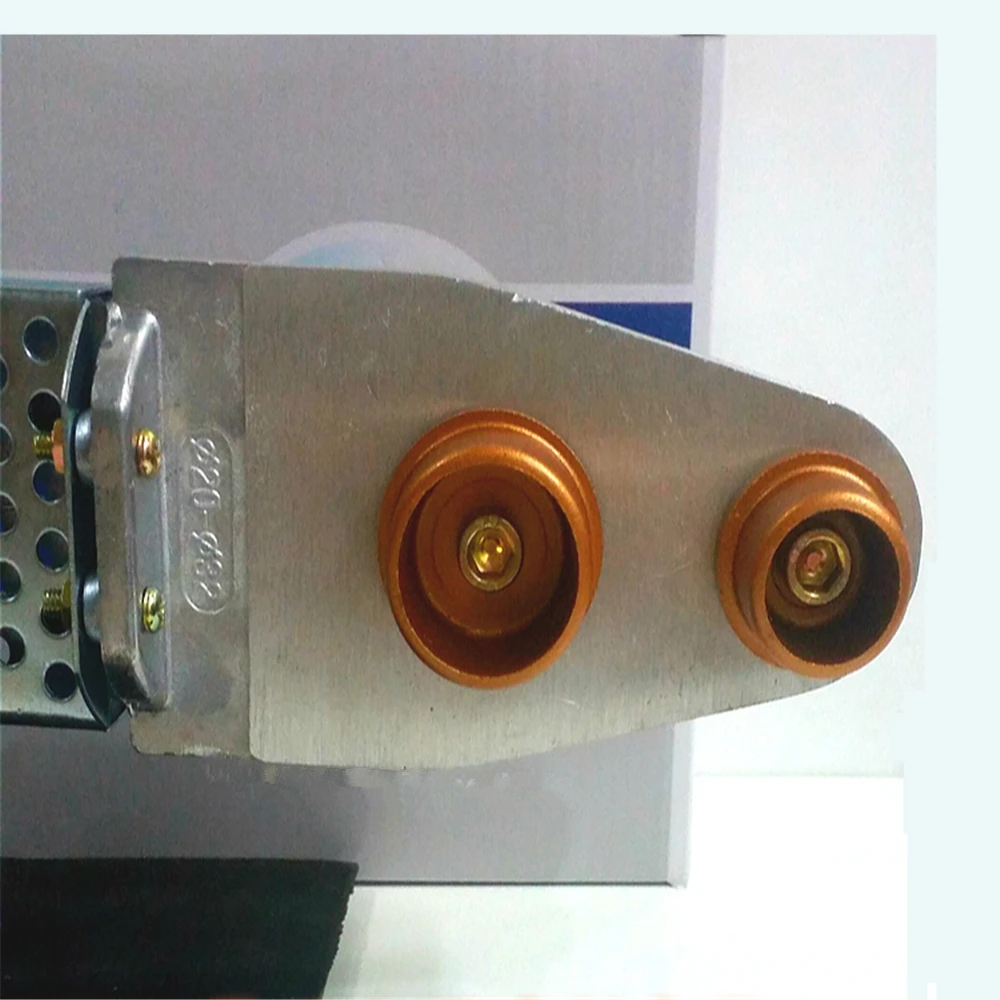 Máquina de fusión en caliente de tubería de agua de PPR20-32, Control Manual de temperatura, soldador de fusión en caliente
