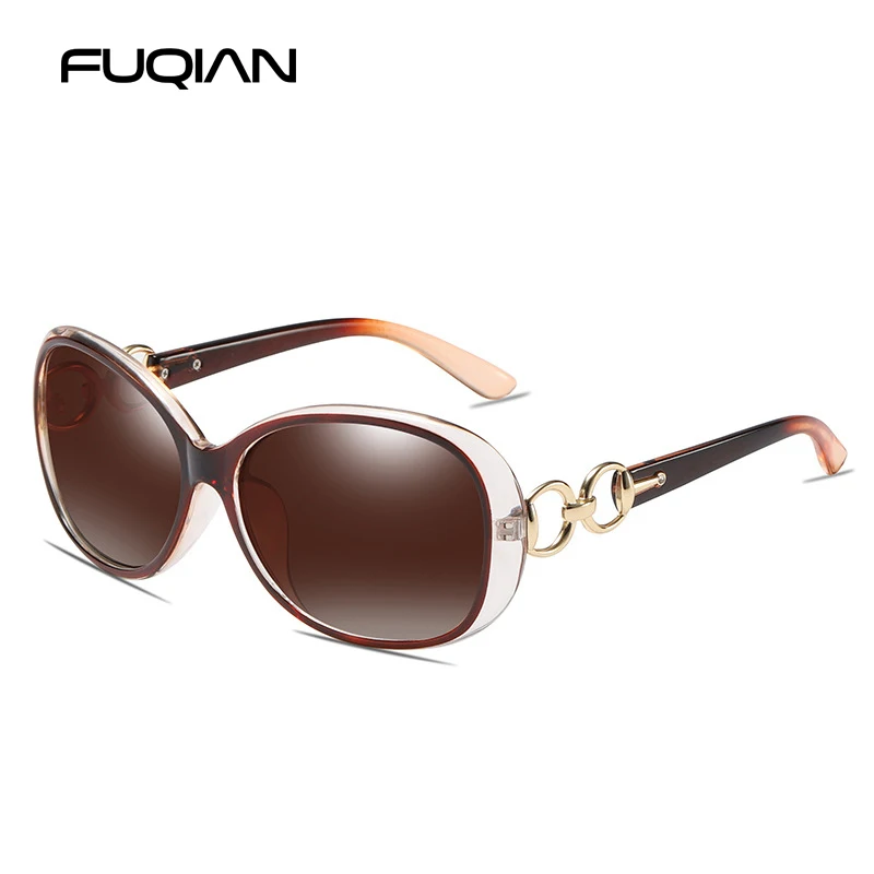 Luxruy Big Oval Sunglasses Women Classic Oversized Female Sun Glasses Fashion Driving Travelling Shades UV400