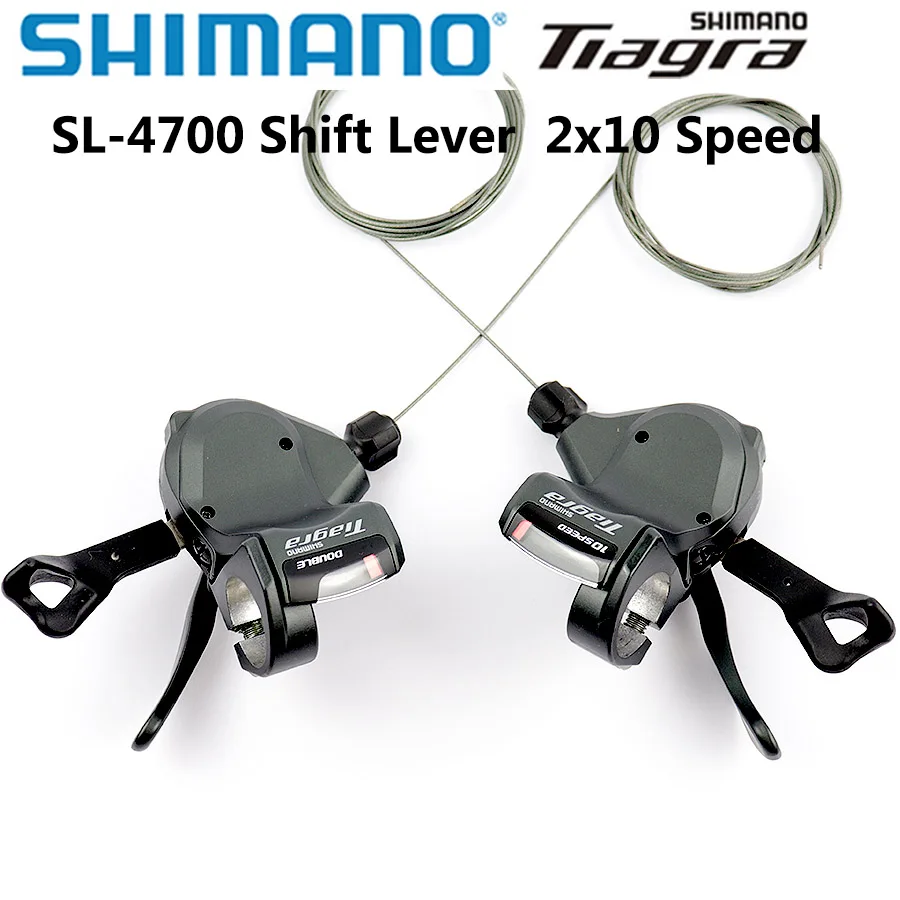 SHIMANO Tiagra SL 4700 RAPIDFIRE Plus Shift Lever SL-4700 Shift Lever Derailleurs 10-speed 2x10-speed Left And Right