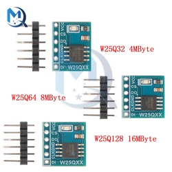 플래시 메모리 모듈, 대용량 SPI 인터페이스, BV FV STM32 코드 메모리 보드, W25Q32, W25Q64, W25Q128, 4M-16MByte