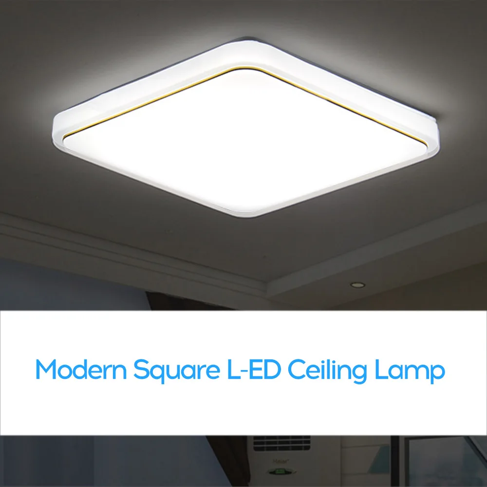Why the White Color Ceiling Lamp Square L-ED is the Best Ceiling Rectangle Light for Modern Homes