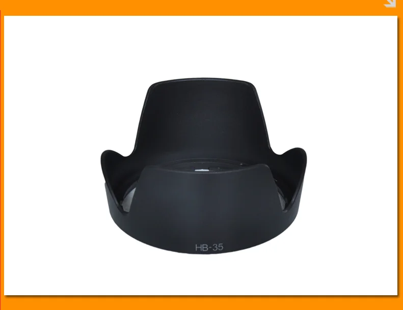 BIZOE Kamera Lensa Hood HB-35 Nikon18-200 Lensa SLR D7000 D7100 D7200D7500D850 D810 D750 Kamera 72Mm Aksesoris Bolak Balik Tombol