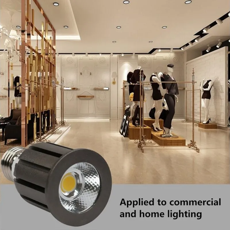 Lâmpada LED COB de alta luz, luz branca quente, Spotlight LED branco frio, GU10, GU5.3, E27, COB 9W, 12W, 15W, 20W, 25W, 85 V-265V