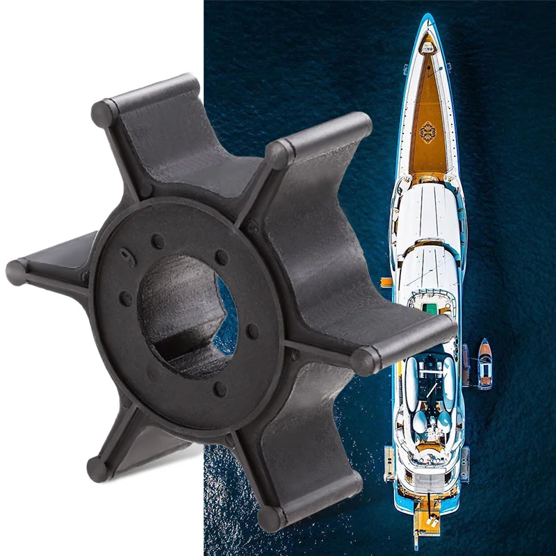 Marine Water Pump Impeller Boat Engine Impeller 6 Blade For Yamaha 4/5HP 2/4-Stroke Outboard Motor Etc Boat Accessories Marine