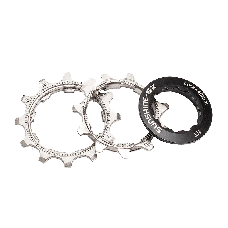 Sunshine Mtb Cassette 8v 9v 11v 12v 10v Bicycle Ratchet 12 11 10 9 Speed HG Mountain Bike Sprocket 32/36/40/42/46/50T Freewheel