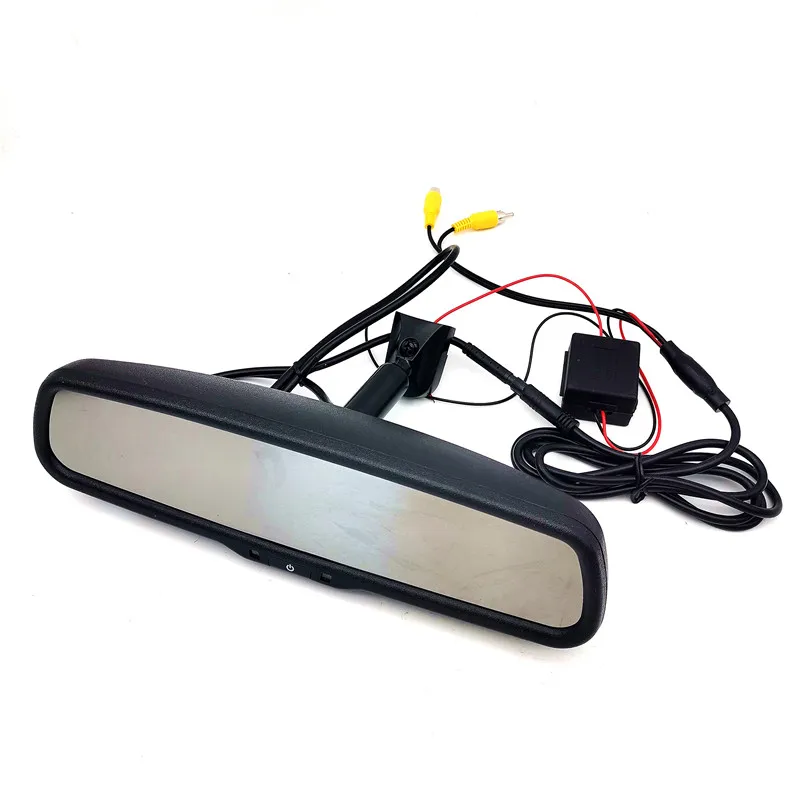 4.3 Inch 800*480 Auto Dimming Rear View Mirror Monitor Resolution TFT LCD Color Car Monitor Built-in Special Bracket