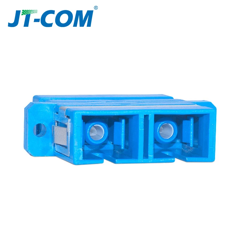 SC to UPC Fiber Adapter Mutimode MM Duplex metal fiber Coupler Flange Joint SC-APC Single mode SM Fiber Optic Adapter Connector