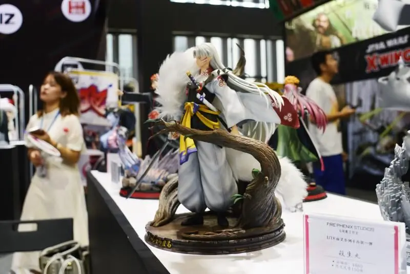 MODEL FANS INSTOCK Fire Phoenix 1/7 Inuyasha Sesshoumaru gk resin figure toy for collection