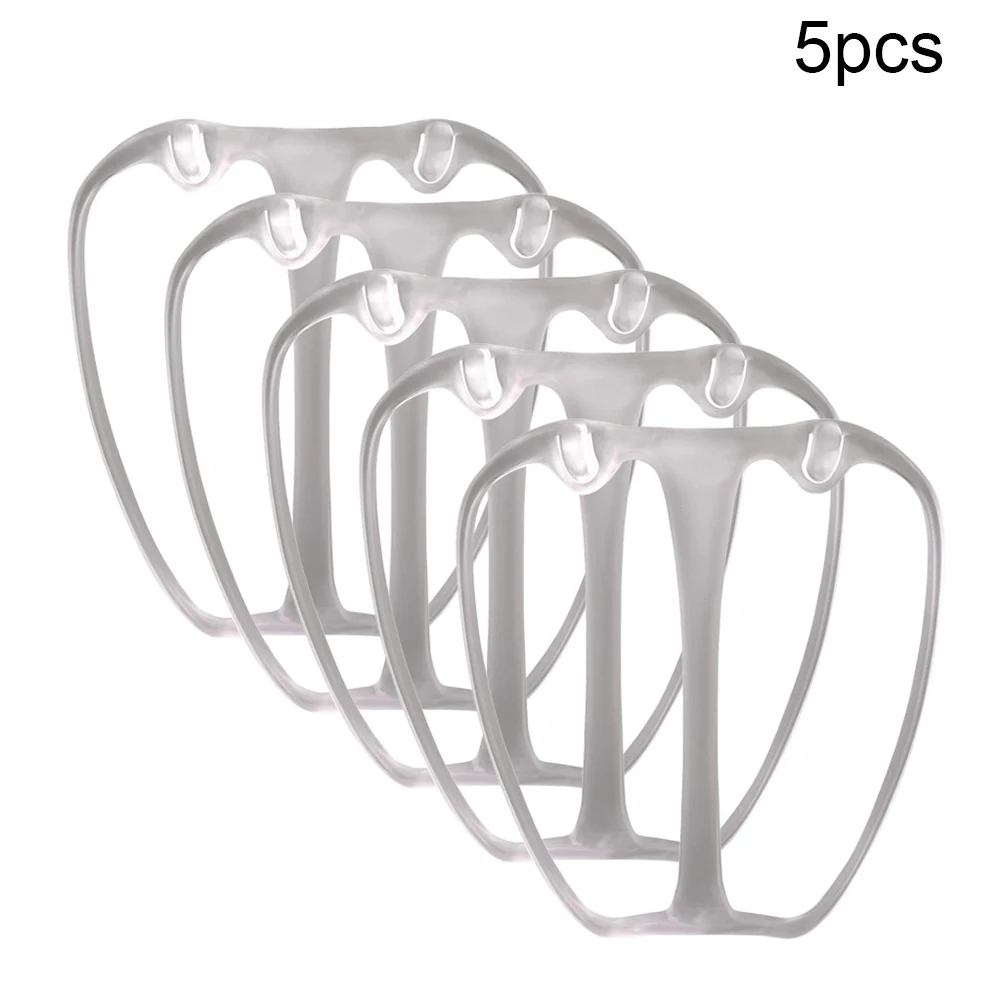 

5pcs Breathable Lipstick Stand Breathable Breathing Space Increase Nose 3D Mask Bracket