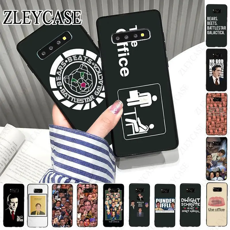 the office cast meme Michael Scott tv case For Samsung Galaxy S24ULTRA S23ULTRA S21FE S21 S24+ S22+ S20PLUS s20ULTRA S20FE Coque