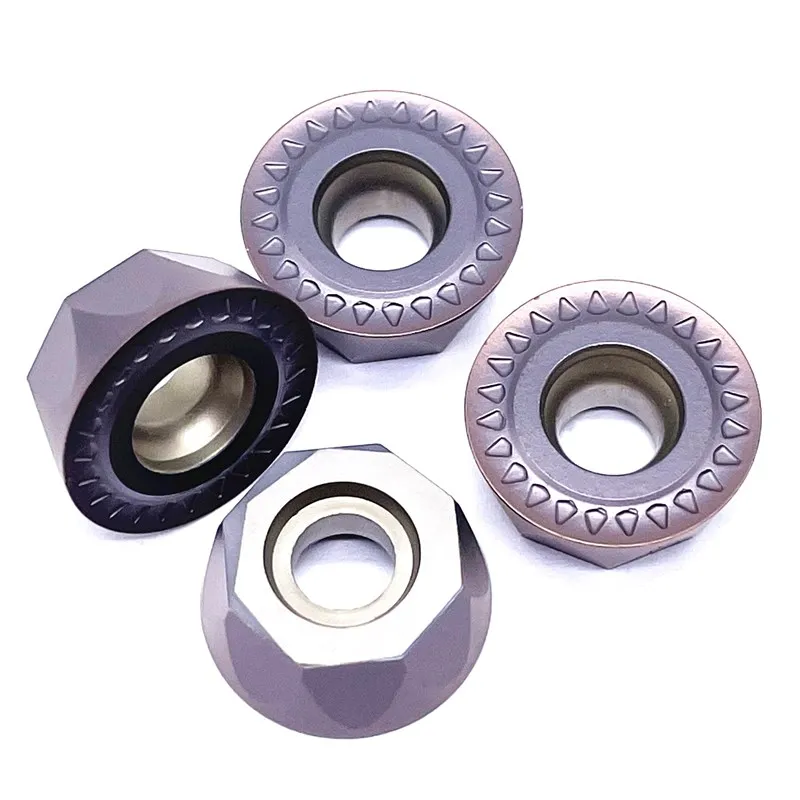Cacbua Lắp 10 Chiếc RPMT1606 MOE JS VP15TF R8 Dao Phay Nội Bộ Dụng Cụ Xoay CNC Carbide Lắp RPMT 1606 | dụng Cụ Xoay |-