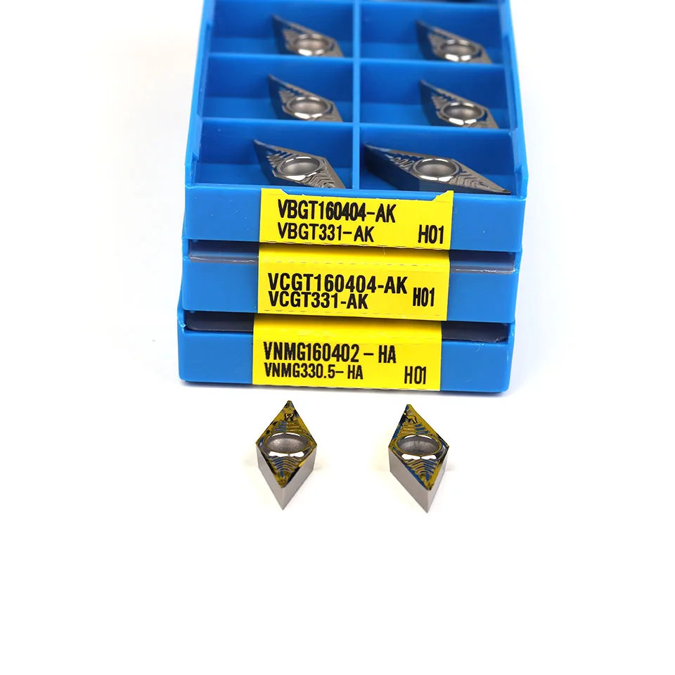 VCGT 160408 AK H01 VBGT VNMG 160404 Hà H01aluminum Lưỡi Dao Cắt Lắp Cắt CNC Công Cụ AL + Hợp Kim Thiếc gỗ Tiện Dụng Cụ