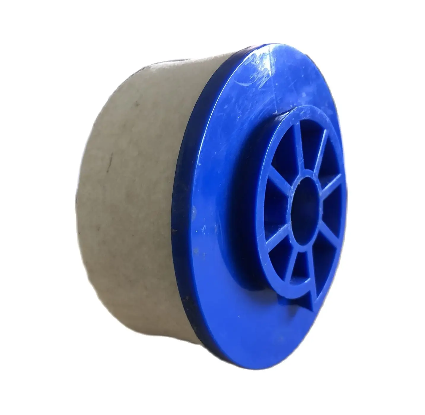 Imagem -03 - Snail Lock Abrasive Wool Polishing Wheel Feltro Roda para Moer Pedra Mármore Granito Vidro Aço Inoxidável Polegadas 100 mm