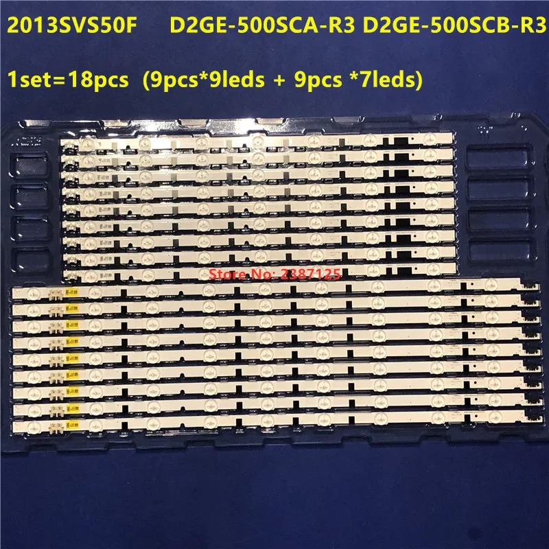 3VLED Strip for 2013SVS50F D2GE-500SCA-R3 D2GE-500SCB-R3 BN41-02028A UE50F5000 UE50F5070 UE50F5500 UE50F5700 UE50F5570 HF500BGA