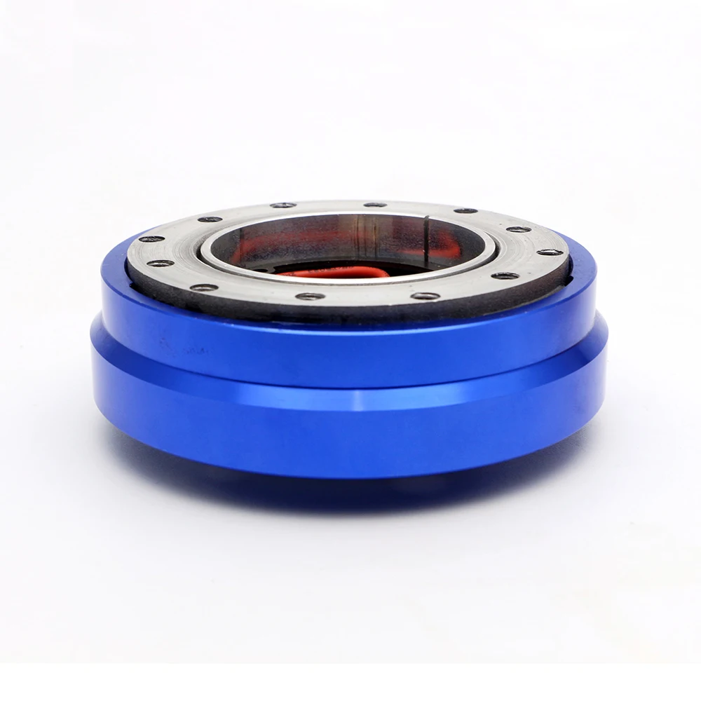 Universal Car Steering Wheel Quick Release Hub Removable Steering Wheel Adapter Snap Off Boss Kit Hub Black Purple Blue Gold Red