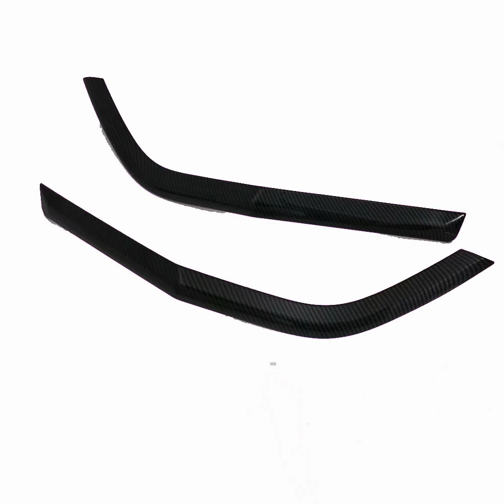 For Hyundai Santa Fe 2019 2020 Accessories Car Rear Fog Light Trim Strips decoration cover Exterior Eyebrow Eyelid Strip styling