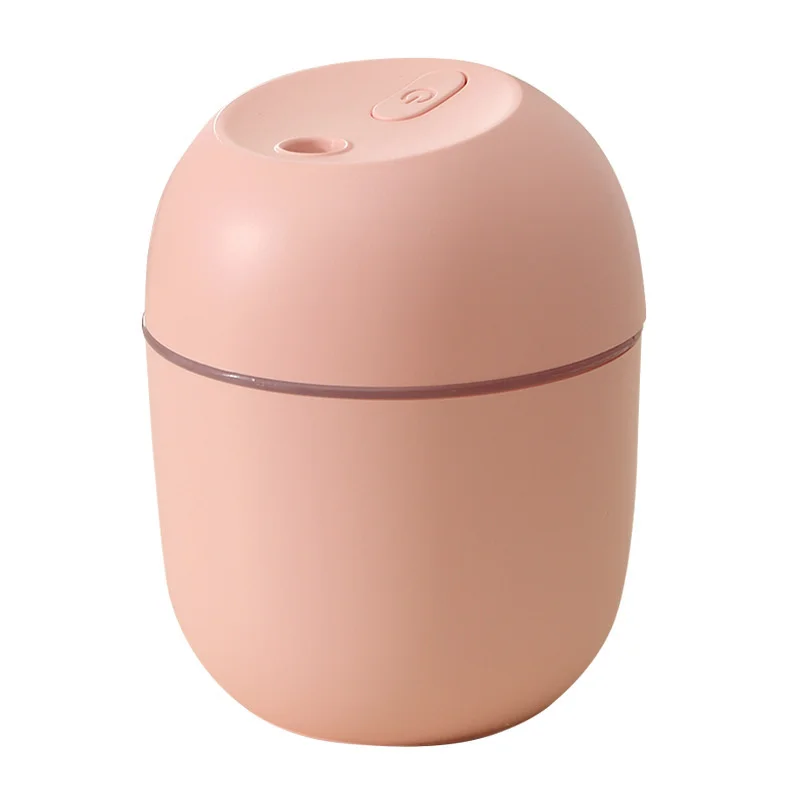 Humidificador pequeño para aromaterapia, máquina nebulizadora de escritorio USB, pulverizador largo e intermitente con luces de colores, menos de 30dB