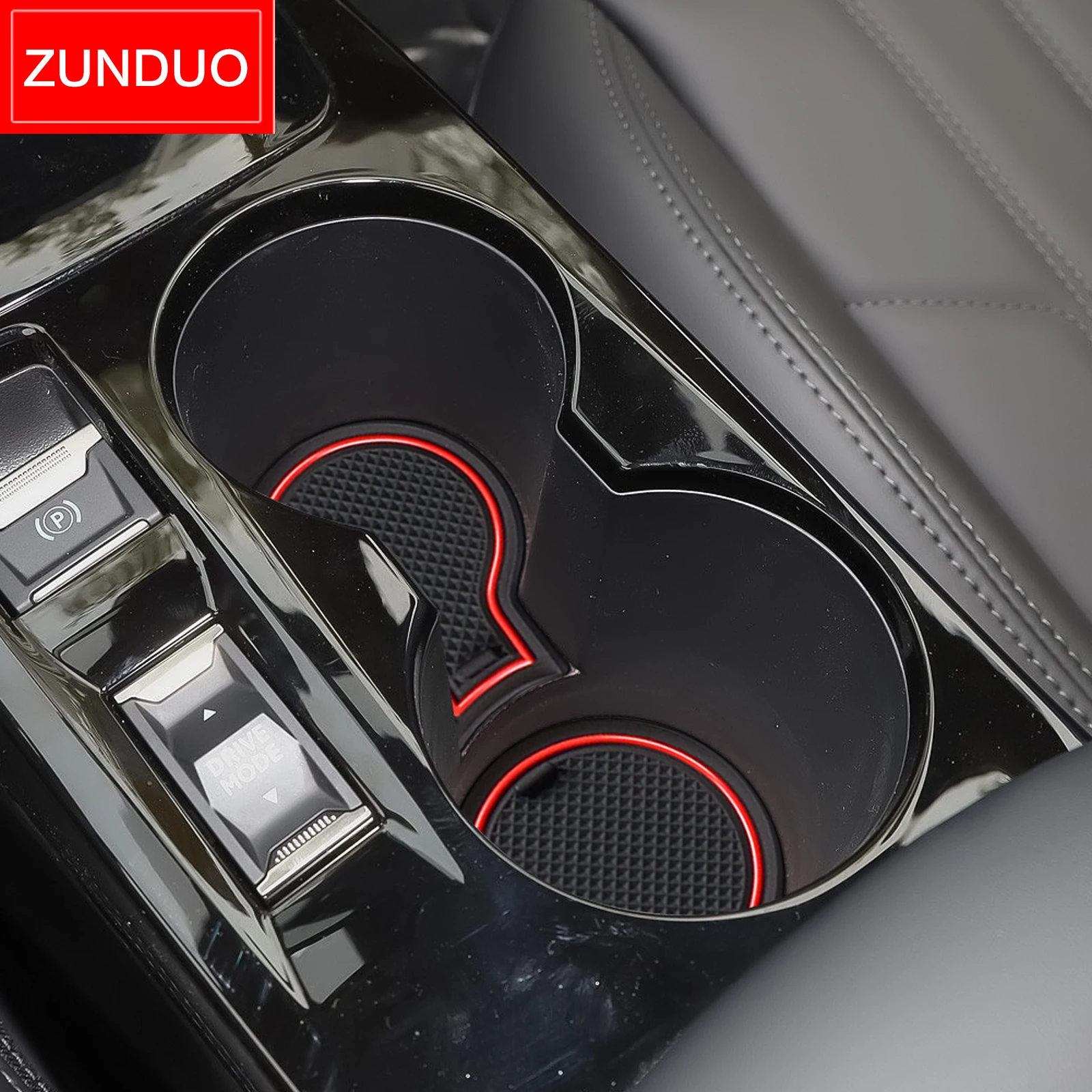 Anti-Slip Gate Slot Cup Mat for Peugeot 2008 e-2008 GT Line 2019 - 2024 Cup Holder Non-slip Pad Accessories