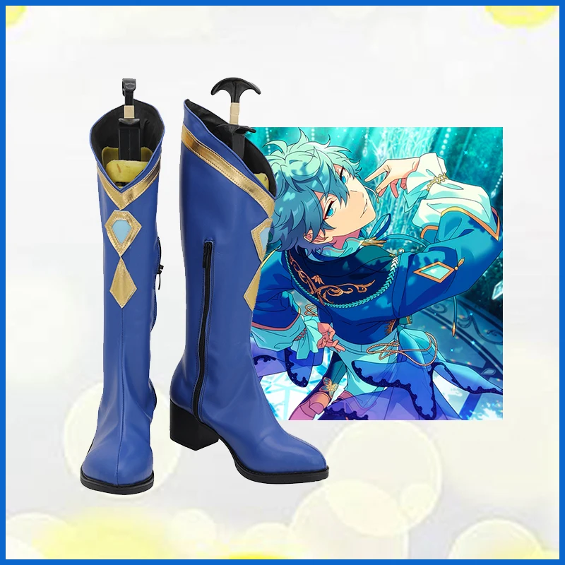 ensemble-de-bottes-de-cosplay-sena-izumi-chaussures-bleues-faites-a-la-main-pour-halloween