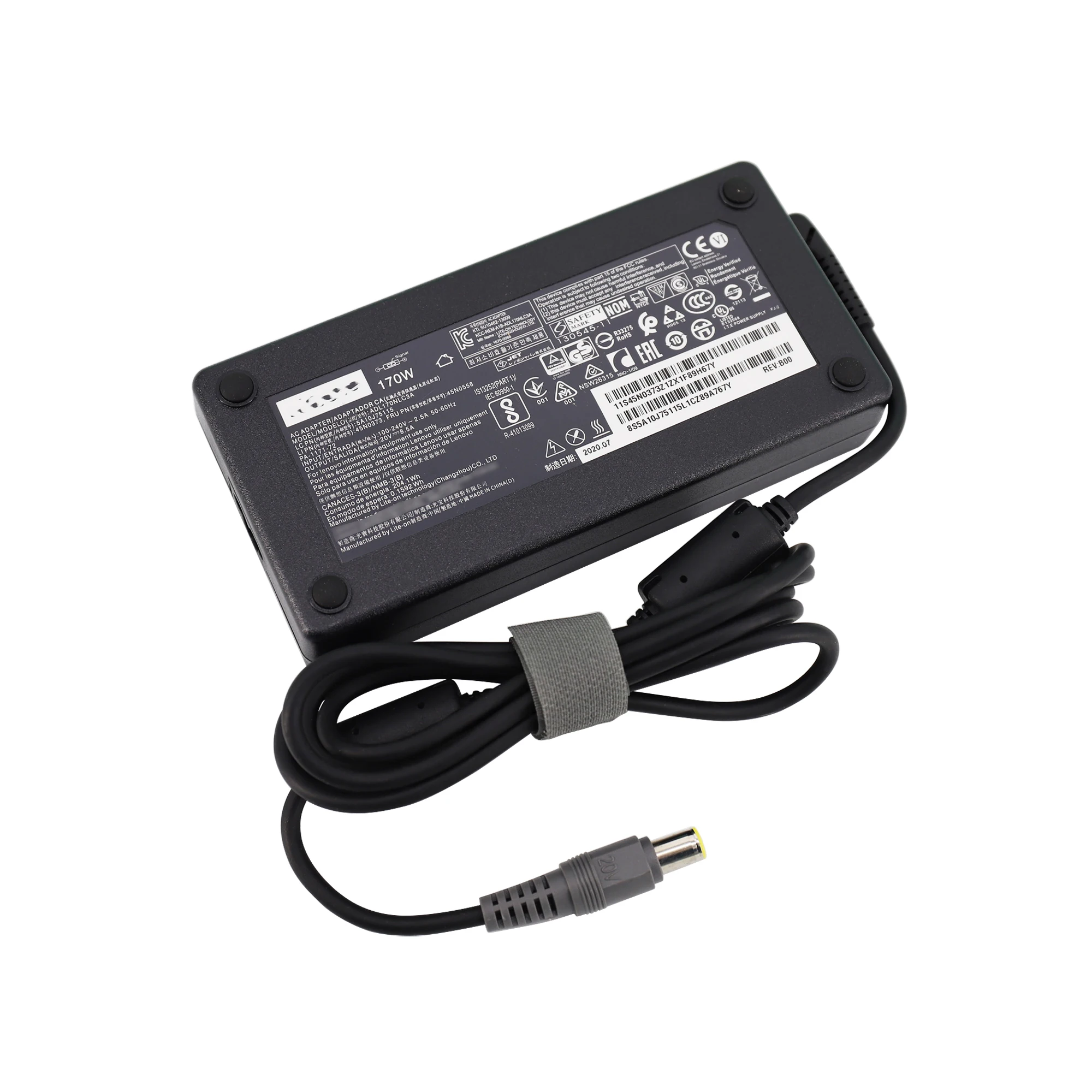 

20V 8.5A Ultra Silm laptop ac adapter for Lenovo AIO Y910-27ISH For Legion PA-1171-71 Y7000P-1060 ADL170NLC3A 36200321 Charge