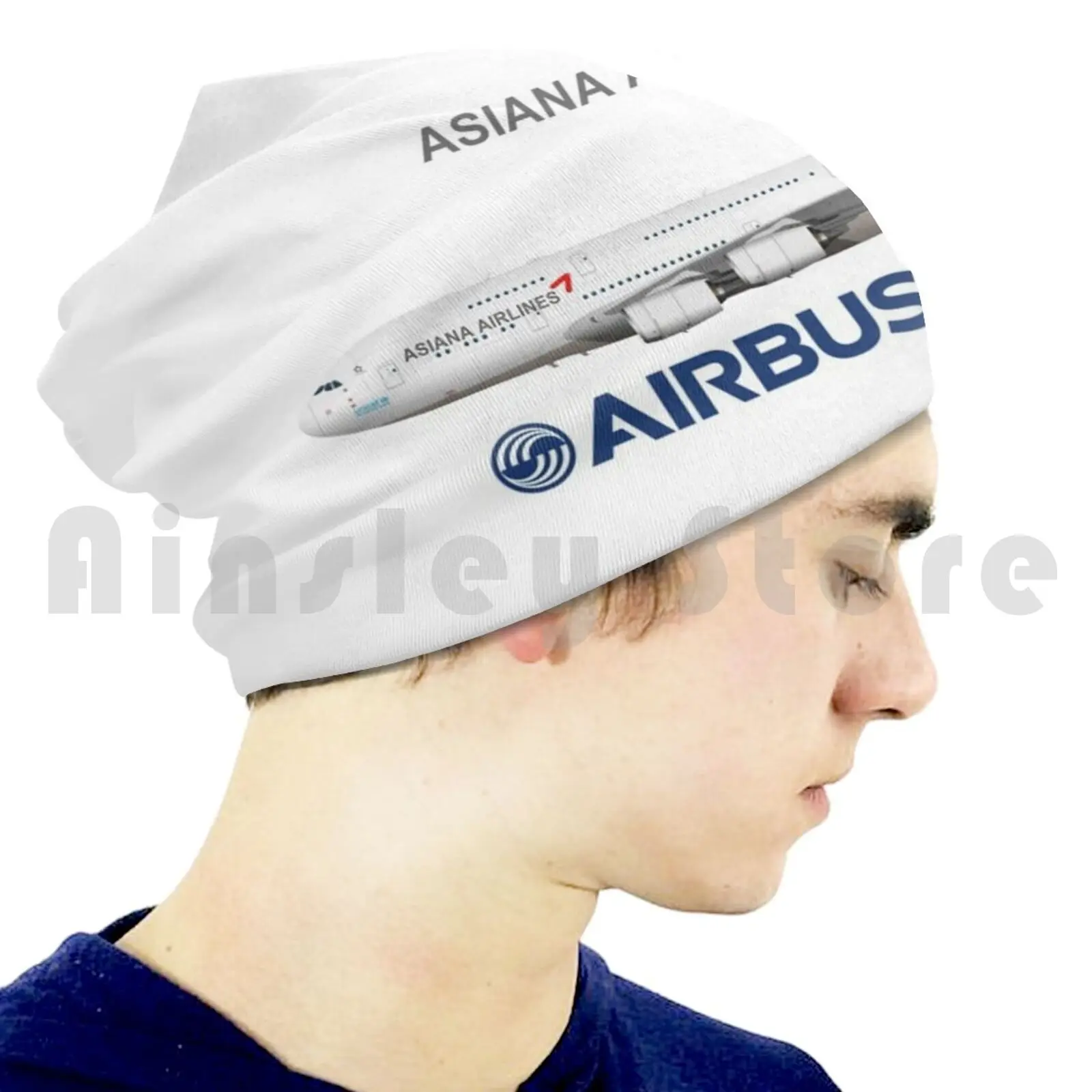 رسم توضيحي لآسيا ايرباص A380-النسخة البيضاء بيني قبعة متماسكة ايرباص A380 ايرباص A380 A380 ايرباص اسياانا جنوب