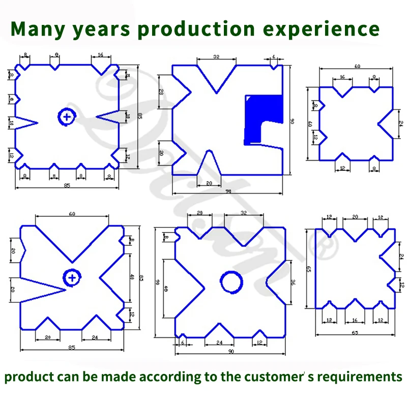 Tooling Bending Mold 3200*80*80 CNC Press Brake Die Molds Sheet Metal Bending Machine Mould Matrix