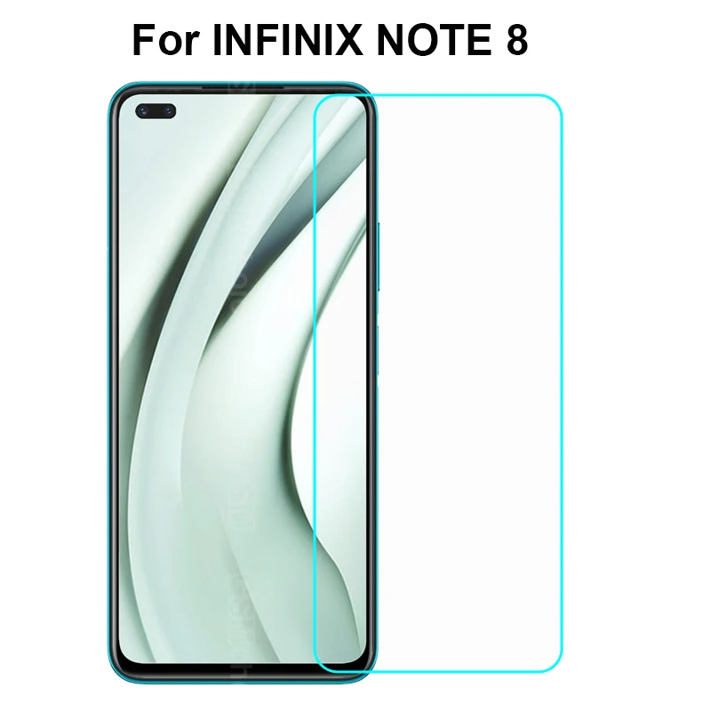 Tempered Glass For Infinix Note 8 Note 8i Cover 9H Protective Glass Film for Cristal Templado Infinix Note 8 Screen Protector