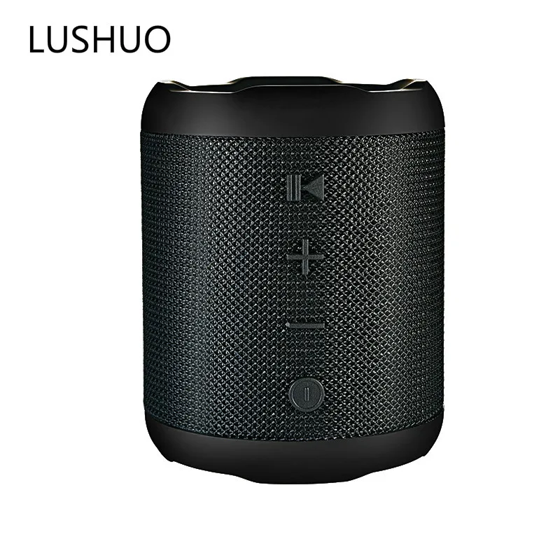 

Миниатюрная Bluetooth-Колонка LUSHUO 5,0, портативная уличная стереоколонка, Беспроводная колонка, поддержка TF, FM, USB, AUX