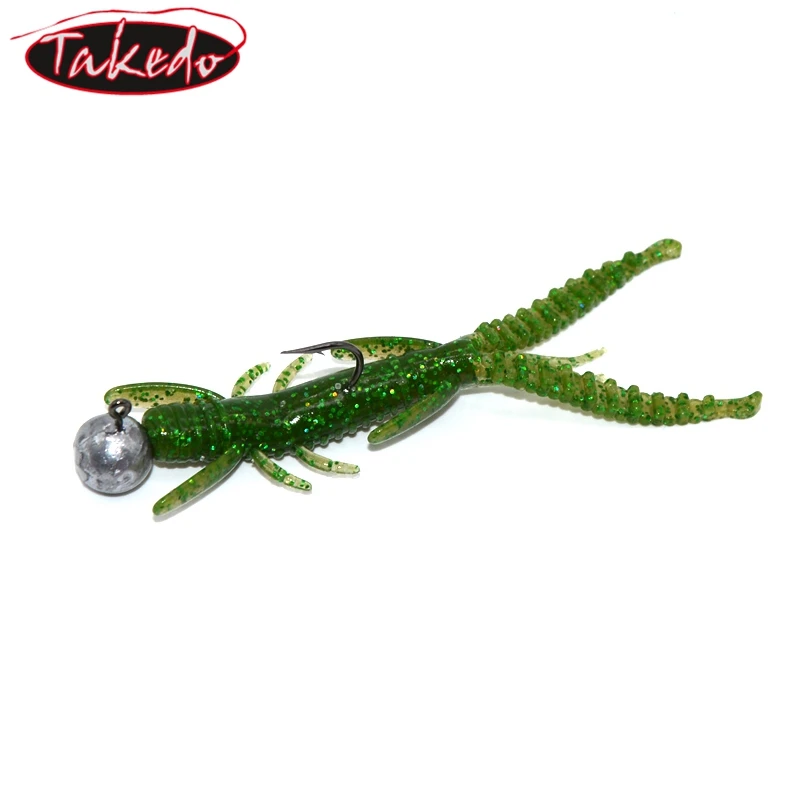 Cebos blandos Camarón TAKEDO PR19 – 7,6/8,9 cm para lubina
