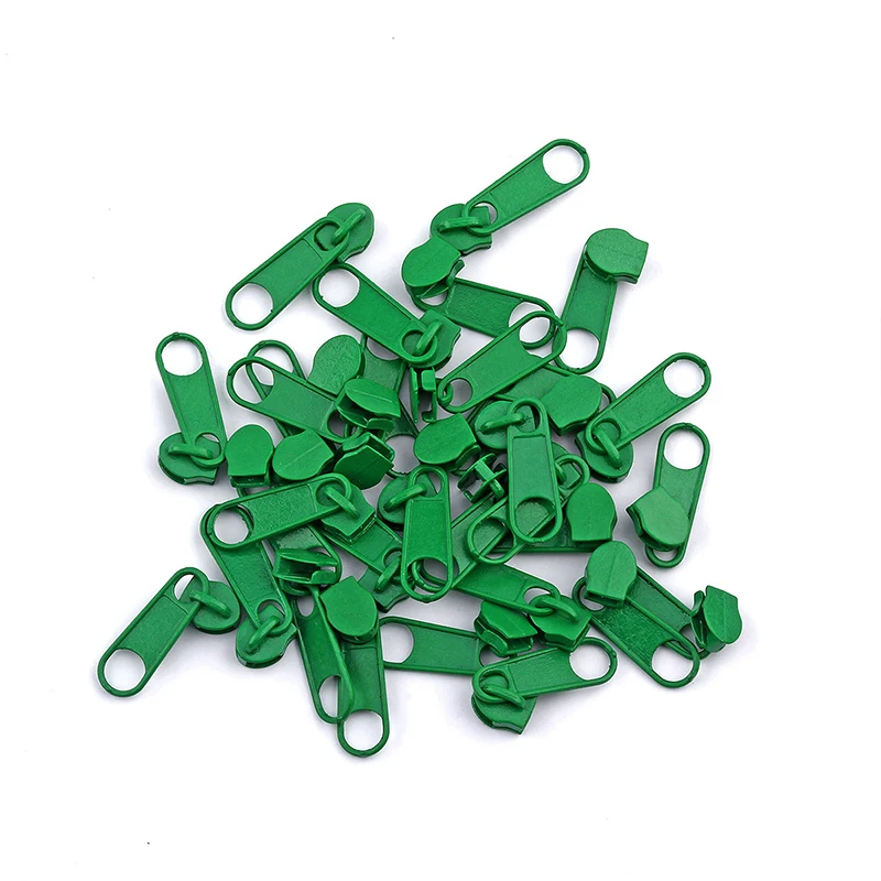 3# Zipper Sliders DIY Zipper Puller Head metal  zipper head 10/30/100pcs For Clothing Bags Home Textile Sewing Tailor Accessorie