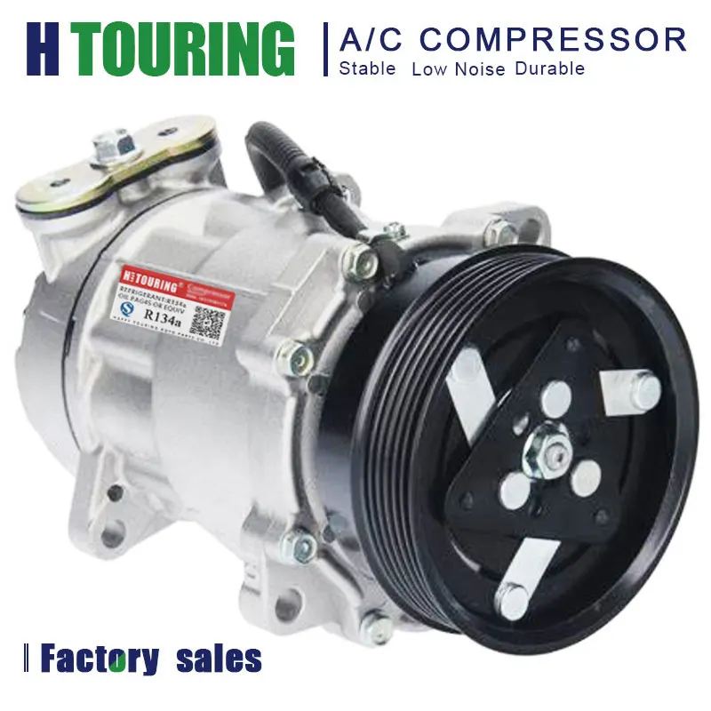 

AC Compressor For PEUGEOT 406 605 607 Citroen C5 Renault CLIO LAGUNA SD7V16 Air Car 7700861150 6453GP 9630014080 92020139 6453AX